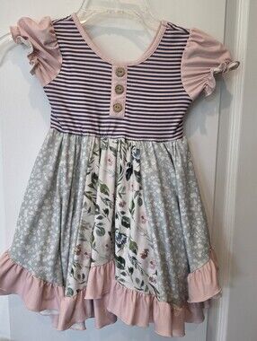 Cheeky Plum Kate Multi Tiered Layered Dress 3T